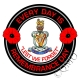 The Queens Royal Hussars Remembrance Day Sticker